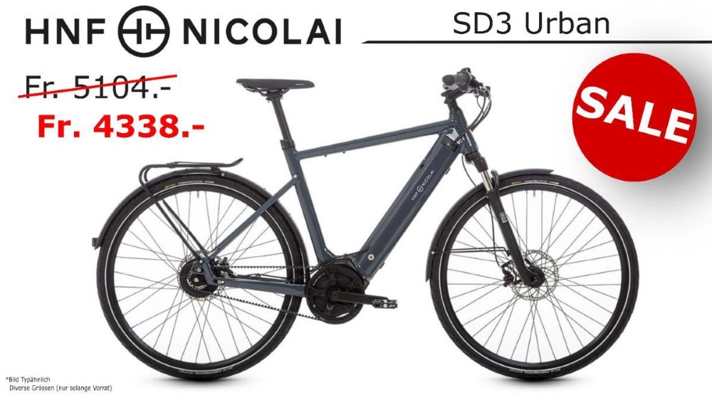 E-Bike kaufen: HNF-NICOLAI SD3 Urban Neu