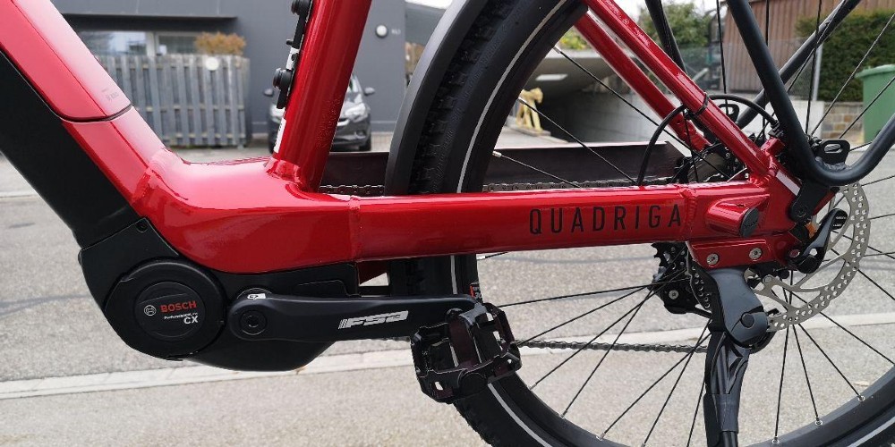 E-Bike kaufen: BULLS KETTLER Quadriga Town & Country Comp Wave rot Neu