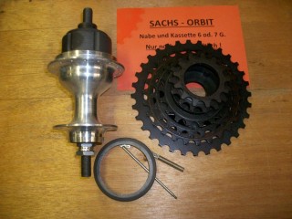 Fahrradteile kaufen: Schaltungen SACHS ORBIT 12 + 14 Gang, Original Neu