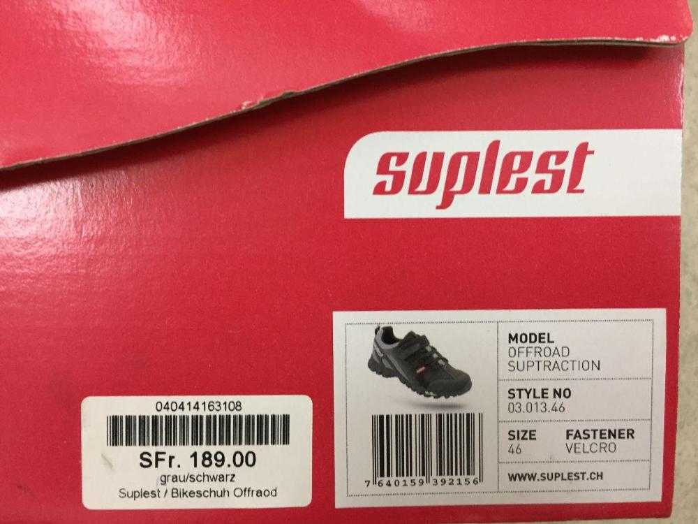 Velozubehör kaufen: Chaussures SUPLEST Offraod Suptraction Nouveau