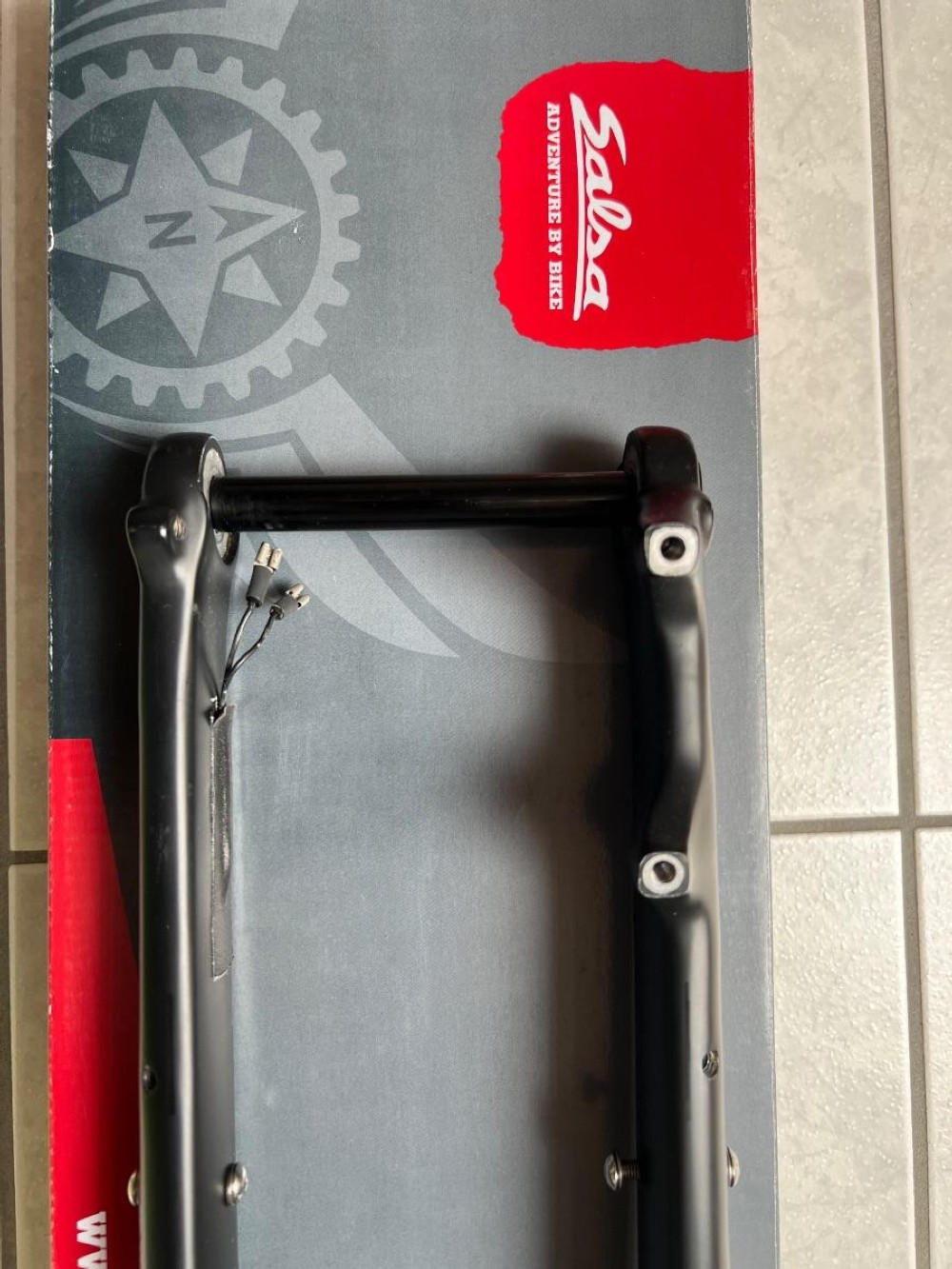 Fahrradteile kaufen: Fourchettes SALSA Firestarter Carbon | SINEWAVE Occasion