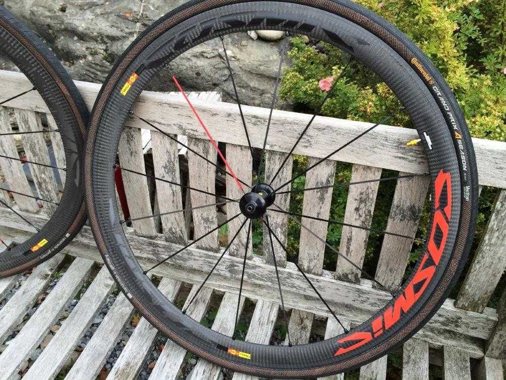 Fahrradteile kaufen: Laufräder MAVIC Cosmic Carbon 40C Occasion