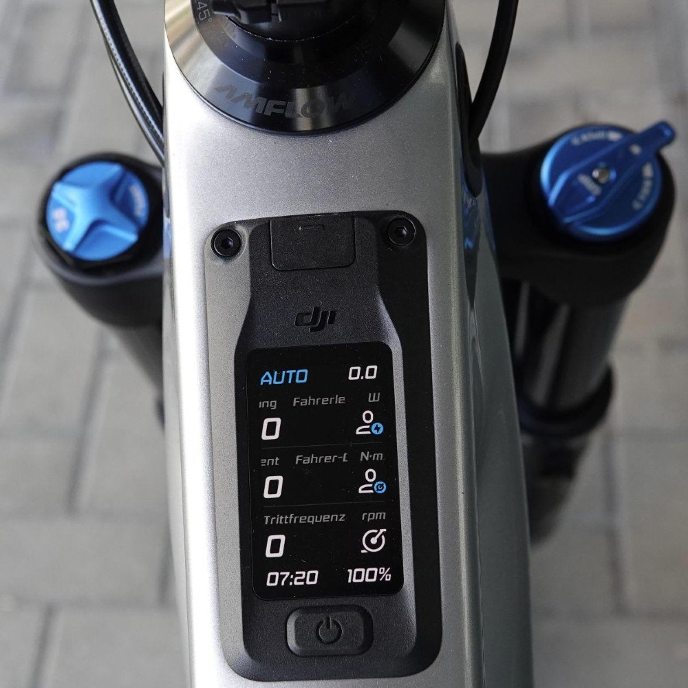 E-Bike kaufen: E-BIKE AMFLOW Carbon Silver - 800Wh Neu