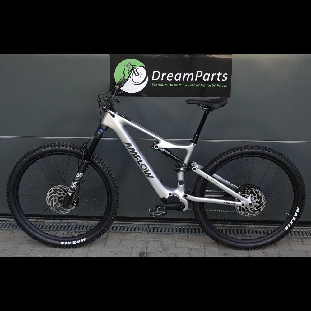 E-Bike kaufen: E-BIKE AMFLOW Carbon Silver - 800Wh Neu
