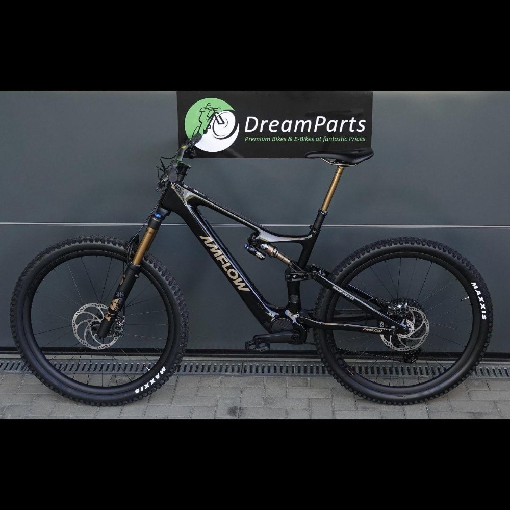 E-Bike kaufen: E-BIKE AMFLOW Carbon Pro black - 800Wh Nouveau