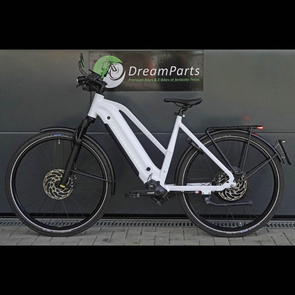 E-Bike kaufen: AARIOS AUREUSDRIVE PowerDrive Demo weiss Pinion Getriebe 45km/h Nouveau