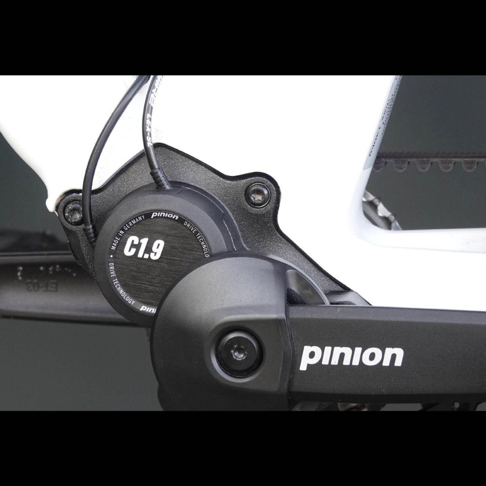 E-Bike kaufen: AARIOS AUREUSDRIVE PowerDrive Demo weiss Pinion Getriebe 45km/h Nouveau