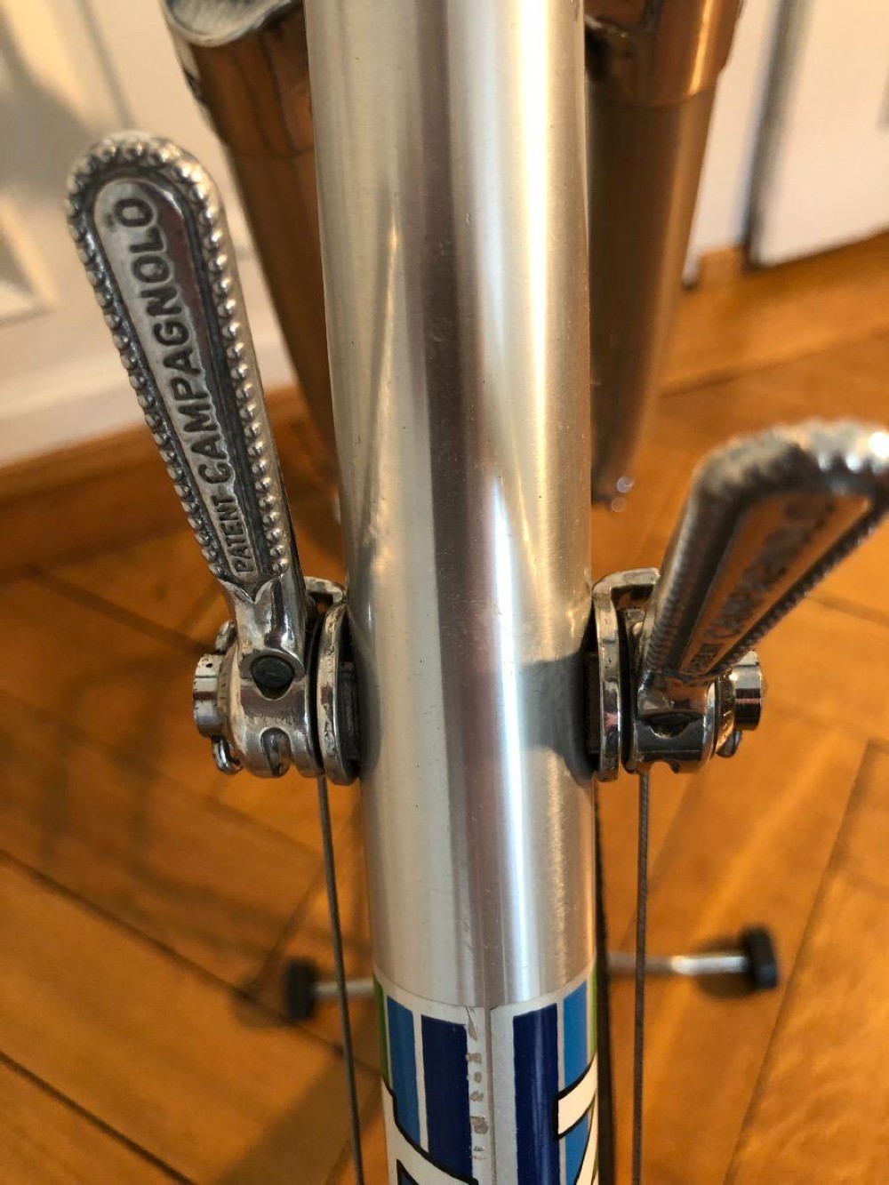 Rennvelo kaufen: ALAN gemufft, mit polierten, filigranen Aluminiumrohren Occasion