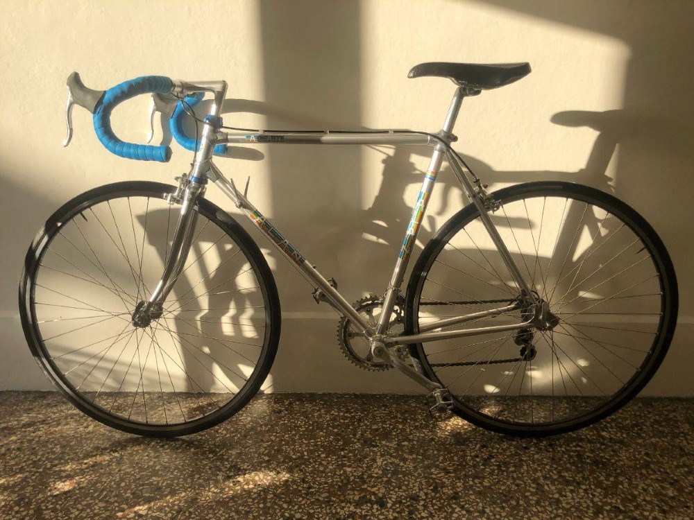 Rennvelo kaufen: ALAN gemufft, mit polierten, filigranen Aluminiumrohren Occasion