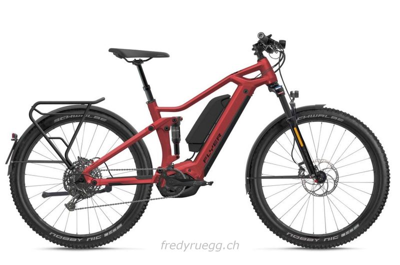 E-Bike kaufen: FLYER GOROC3 6.50 FS HS XL ROT SCHWARZ Neu