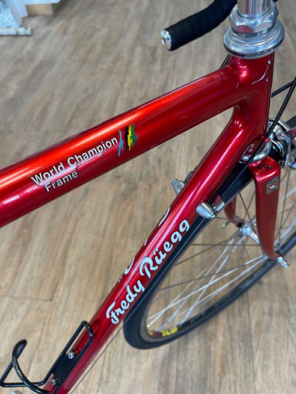 Rennvelo kaufen: FREDY RÜEGG  Eigenbau Columbus Max muffenlos Occasion