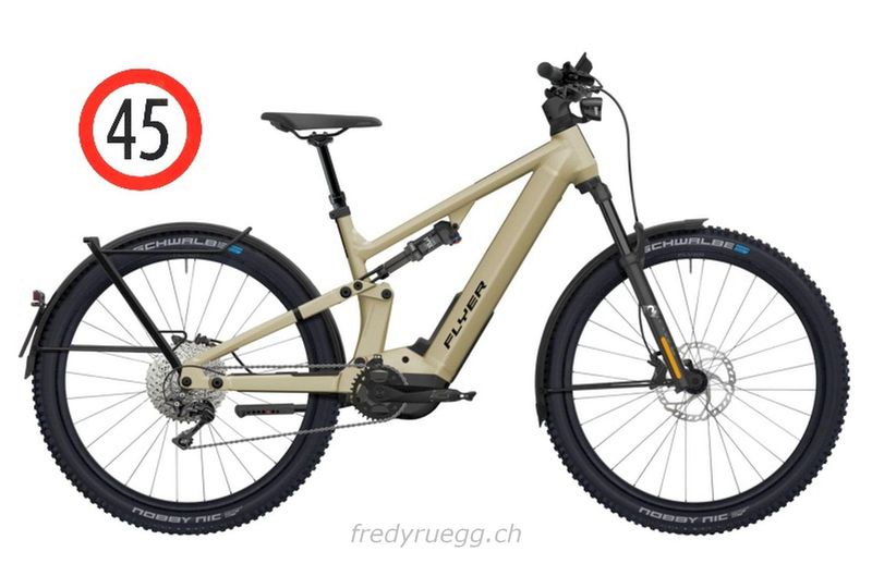 E-Bike kaufen: FLYER GOROC X 6.70 FS HS S SAND Neu