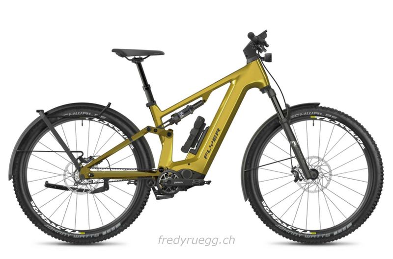 E-Bike kaufen: FLYER GOROC TR:X 8.63 FS L CURCUMA Neu