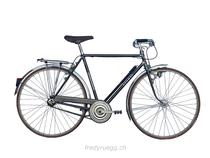  Citybike kaufen: FREDY RÜEGG  Fredy Rüegg City Herren 56 dunkelgrau Occasion