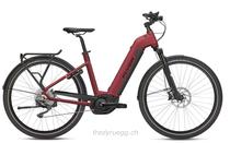 E-Bike kaufen: FLYER UPSTREET4 7.70 TIEF L ROT BRAUN Vorjahresmodell