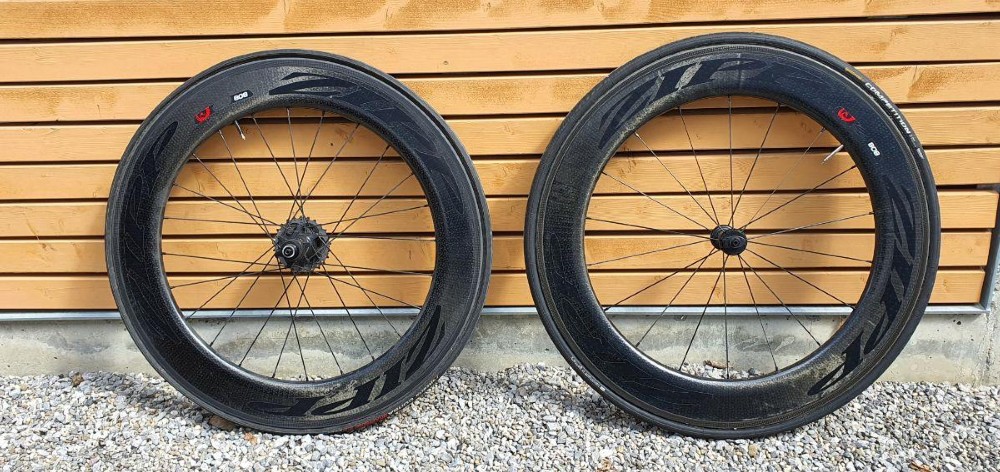 Fahrradteile kaufen: Roues ZIPP 808 Laufradsatz Occasion