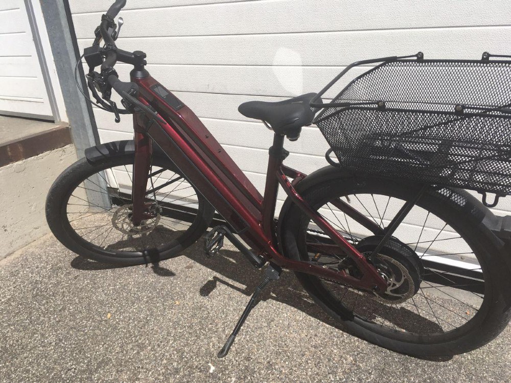 E-Bike kaufen: STROMER ST1 618 Watt deep red Comfort M Occasion