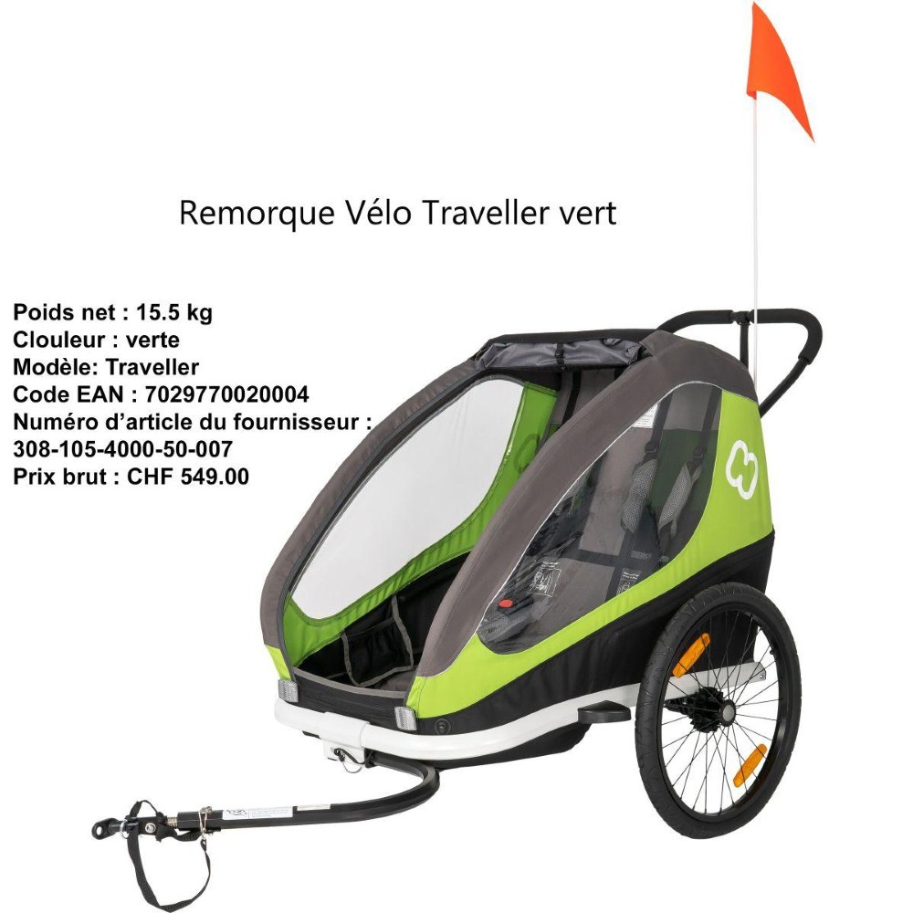 Velozubehör kaufen: Remorques HAMAX Traveller Nouveau