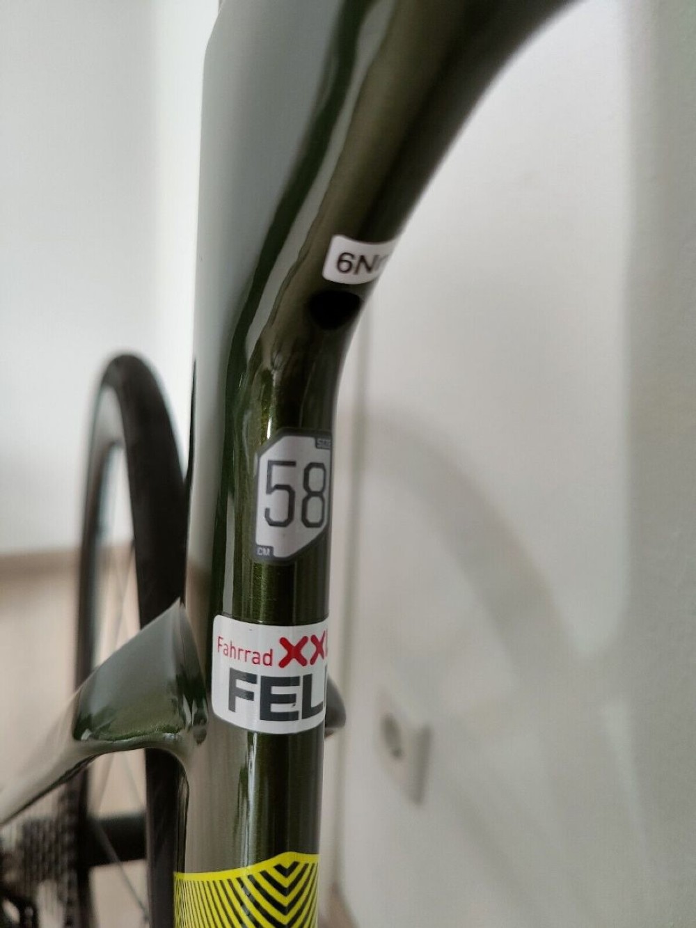 Rennvelo kaufen: CANNONDALE SystemSix Aero Rahmen 58 cm 2019 Occasion