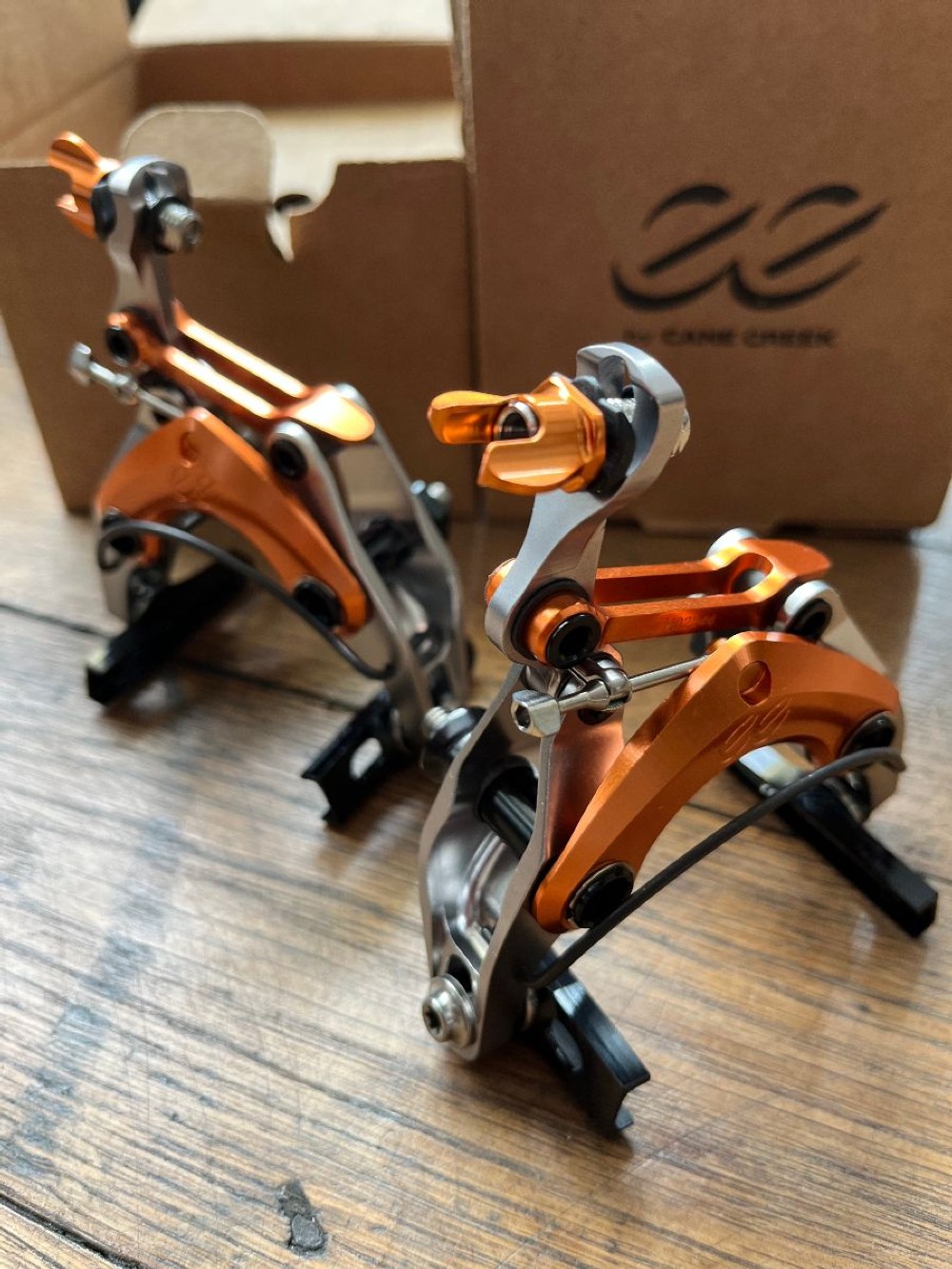 Fahrradteile kaufen: Bremsen CANE CREEK eeBrakes G4 El Fuego limited Edition Neu