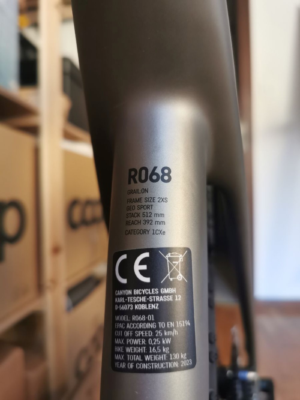 E-Bike kaufen: CANYON 1CXe Nouveau