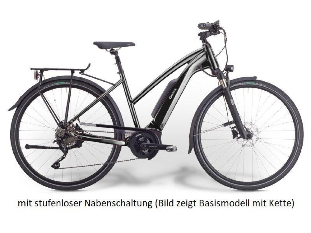 E-Bike kaufen: CRESTA E-Giro SID 25 GOR / inkl. Enviolo,Gates / statt4'398.-- Neu