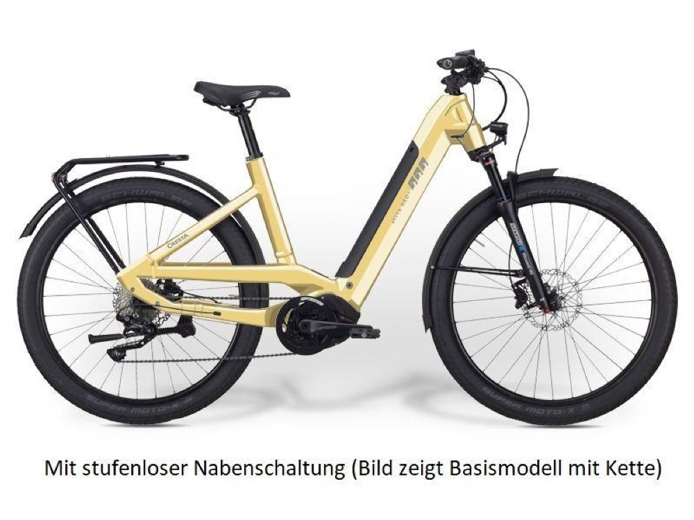 E-Bike kaufen: CRESTA E-Viva Neo+ 25 Tie / inkl. Enviolo, Gates Neu